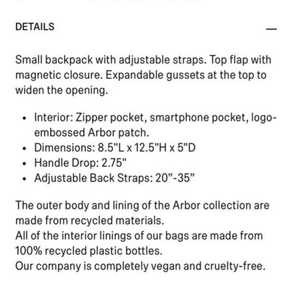 Matt & Nat Small Backpack - Picture 5 of 5